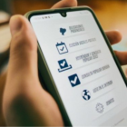 Referencial. Imagen de la aplicación del CNE