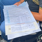 El ministro del Interior denunció que se intentaron ingresar con cinco papeletas falsas a un recinto electoral.