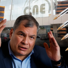 El expresidente Rafael Correa lanzó críticas en X tras las declaraciones emitidas por el CNE