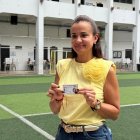 Aguiñaga votó en la Unidad Educativa José Domingo de Santistevan, en Puerto Santa Ana