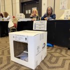 Más de 10.200 ecuatorianos empadronados acudieron hoy a votar en la consulta y referéndum 2025.