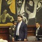 El presidente de la Asamblea, Niels Olsen, se pronunció tras los resultados de la Consulta Popular 2025.