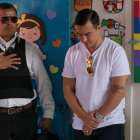 El presidente Daniel Noboa ejerció su derecho al voto en Olón.