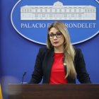 La vocera del Gobierno Carolina Jaramillo en una foto de archivo.