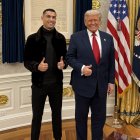 La estrella portuguesa y el mandamás americano se reunieron en la oficina Oval de la Casa Blanca.