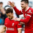 El escoces, Andrew Robertson, recordó a su amigo Diogo Jota, con quien compartió varias temporadas en el Liverpool.
