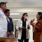 Entregan medicamentos esenciales al Hospital Eugenio Espejo en Quito.