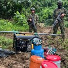 El Ejército neutralizó infraestructura utilizada para actividades de minería ilegal.