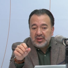 El alcalde Pabel Muñoz durante su intervención sobre las Fiestas de Quito y los eventos suspendidos en su programa Frecuencia Quiteña,