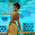 Olivia Yacé, Miss Costa de Marfil, fue una de las favoritas para llevar la corona de Miss Universo 2025.