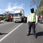 Los controles viales se realizan en la av. Simón Bolívar y en la Ruta Viva.