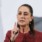 Claudia Sheinbaum, en su habitual conferencia de prensa.