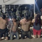 Militares detuvieron a alias Caporal, Serrano, Veneno, Puma y Shakira durante el operativo en Montalvo