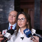 Nataly Morillo es la ministra de Gobierno del actual régimen.