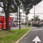 La mañana de este jueves 27 de noviembre se registró un siniestro de tránsito en el norte de Quito.
