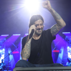 Melendi en el concierto en Quito, el 26 de noviembre.