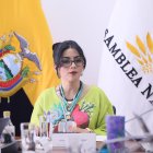 Viviana Veloz pidió al IESS un plan urgente ante la posible suspensión de servicios médicos.