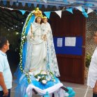 Santa. Los pobladores de Ballenita son devotos de la Virgen.