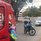 El siniestro vial ocurrió en la intersección de Enrique de Grau Ruiz y Antonio Parra Velasco, en el sector de Sauces 9.