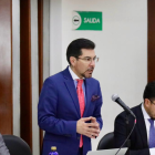 Carlos Leonardo Alarcón, fiscal general encargado, cuya permanencia se proyecta por al menos siete meses mientras avanza el concurso del Cpccs