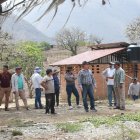 Trabajos. La unión de los padres permitió que el bachillerato sea una realidad.