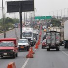 Suceso. Un carril de contraflujo se activo, pero no fue suficiente.
