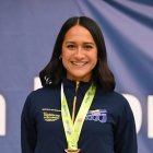 La patinadora guayaquileña Eduarda Fuentes fue elegida como presidenta de Fedeguayas.