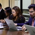 El fiscal Alarcón formuló cargos contra el exjuez David Jacho por presunto acoso sexual.