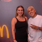 Kathiuska Peralta y Erick Falcón asistieron a la experiencia inmersiva del universo de Hawkins.