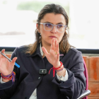 La vicepresidenta de Ecuador, María José Pinto.