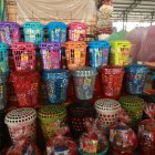 Canastas navideñas en mercados municipales