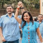 La prefecta del Guayas Marcela Aguiñaga decidió separarse de la Revolución Ciudadana.