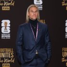 Sebastián Beccacece, técnico de la selección ecuatoriana de fútbol durante el sorteo.