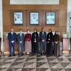 Autoridades de Ecuador y de  Emiratos Árabes Unidos firman un acuerdo.