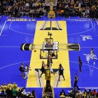 Las canchas cambian de formas y con distintivos comerciales especiales.