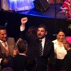 Aquiles Álvarez asistió a la sesión solemne por los 491 años de Quito y respaldó la gestión de Pabel Muñoz.