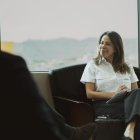 Cynthia Gellibert, una de las figuras cercanas a Daniel Noboa, asumió la dirección del movimiento ADN