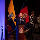 En la sesión solemne por los 491 años de Fundación de Quito, el alcalde Pabel Muñoz pronunció uno de los discursos más críticos de su gestión.