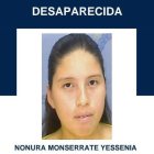 Yessenia Nonura Monserrate está desaparecida desde hace 23 días.