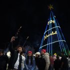 El encendido del Árbol de Navidad, Cuenca abrió su termporada festiva. Se desarrollarán varios eventos a lo largo de este mes de diciembre.
