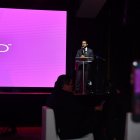 Marzo de 2025: Edgar Lama, exministro de Salud, en el evento de presentación de la aplicación CNT Salud+ con HealthBird.