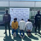 Los tres detenidos fueron capturados en Ciudad Bicentenario tras secuestrar a un taxista por aplicación.