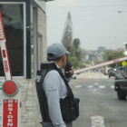 Unidades de Criminalística y la Unase llegaron al sitio para iniciar las investigaciones del secuestro ocurrido en la madrugada.