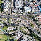 El paso deprimido del intercambiador conecta directamente con la avenida Mariscal Sucre.