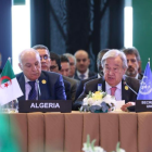 Antonio Guterres, secretario General de la ONU, en la Cumbre entre la Unión Europea y la Unión Africana, en noviembre 2025.