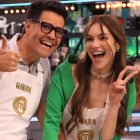 Carlos Luis Andrade junto a Mara Topic.