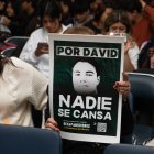 La madre de David Romo, Alexandra Córdova, recuerda las deudas que hay con las familias de personas desaparecidas.