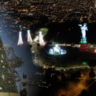 Ecuador cada navidad presenta espacios sacados de postales.