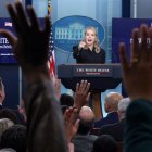 Karoline Leavitt, secretaria de prensa de la Casa Blanca, informa sobre el decomiso.