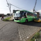 Situación. Varias calles de Tumbaco continúan sin señalización adecuada. En zonas como Churoloma ya se han reportado accidentes por esta falta.